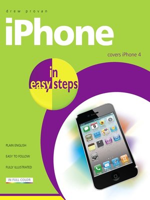 cover image of iPhone in Easy Steps